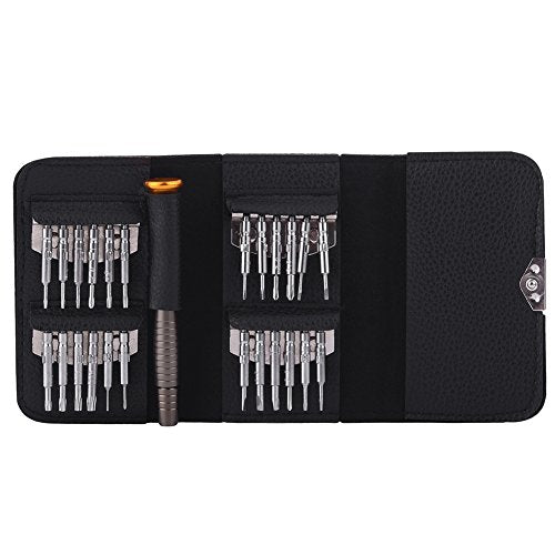 25‑in‑1 Precision Screwdriver Set, CR‑V Steel Electronics Repair Kit