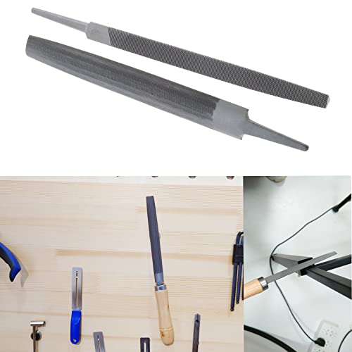 ECSiNG Set with 5Pcs Metal File Set Cut Engineers File Flat File Half Round File Round File Triangular File Square File for Metal Wood Plastic Gypsum Wallboard