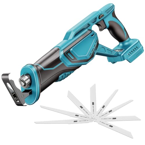 Cordless Reciprocating Saw Compatible with Makita 18V Battery (No Battery)