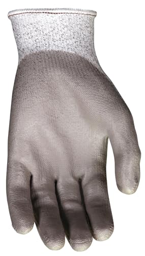 MCR Safety 9672L-PARENT Work Gloves, Large, Gray, 1-Pair - size: Large (Pack of 1)