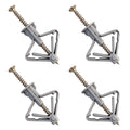 100 pcs Drywall Anchors, Hollow-Wall Anchors with Screws - color: UpgredGray-50pcs