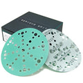 Serious Grit - 6-Inch 49-Hole P320 Grit Sanding Discs - 50 Pack Box - size: 320 Grit