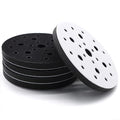 5 Pack 6 Inch 25 Holes Hook and Loop Interface Pads for Orbital Sander - size: 6 inch 25 Hole - 5 Pack