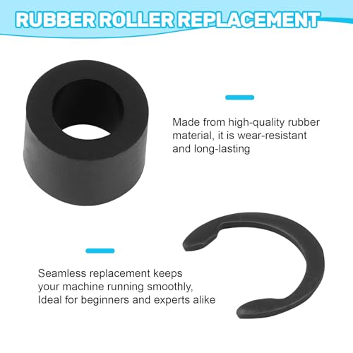 Rubber Roller Replacement Set for Cricut Maker, Pack of 27