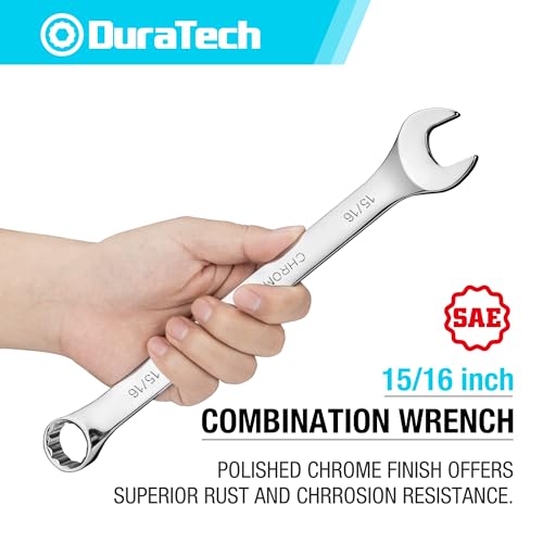 DURATECH 15/16" Combination Wrench, SAE - size: 15/16"