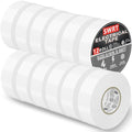 SWRT UL/CSA White Electrical Tape 0.75" x66FT Flame Retardant - color: White, size: 66 ft x 0.75 in