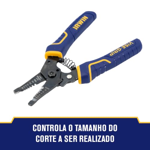 IRWIN VISE-GRIP Wire Stripping Tool/Wire Cutter, 6-Inch (2078316)