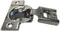 Blum 38N355BE08 Compact Soft-Close 1/2'' Overlay Blumotion Hinge, Nickel Finish - size: Pack of 1, style: Without Screws