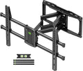 USX MOUNT Full Motion TV Wall Mount for 42-97 Inch TVs up to 150lbs, Swivel and Tilt Wall Mount TV Barcket with Extension, Max VESA 600x400mm & 16" Wood Studs，Fit Most 75 85 86 90 95 inch TVs - size: 42-97 inch