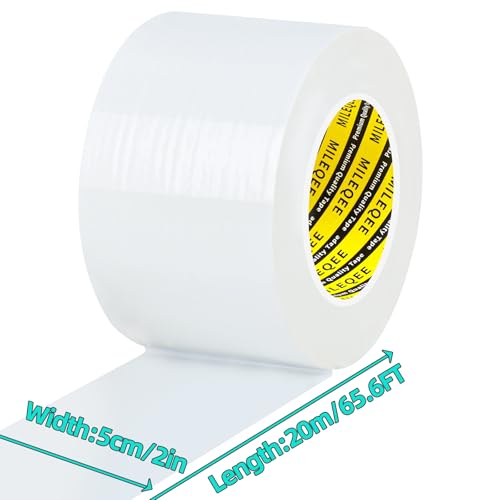 Window Weather Stripping Door Seal Tape1Pack x 2Inch x 66FT - color: White, size: 1Pack x 2Inch x 66FT