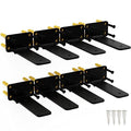 6 Inch Shelf Brackets, 8 Pack Floating Shelf Bracket, 1/5" Thick - size: 6 Inch, style: 8 Pack