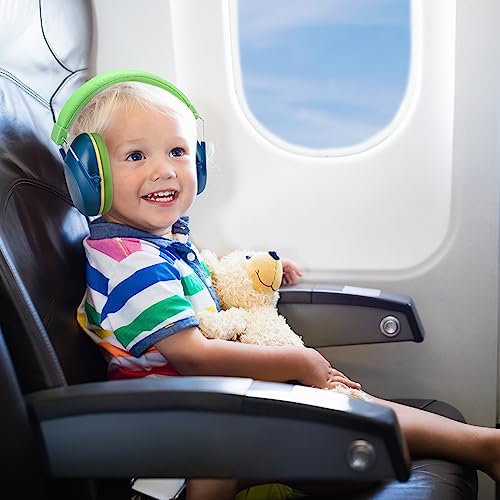ProCase Kids Noise Cancelling Headphones Ear Hearing Protection, Navy - color: Navy