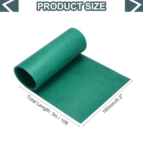 MECCANIXITY Electrical Insulating Fish Paper 160mm, 10ft Green - size: 160mm