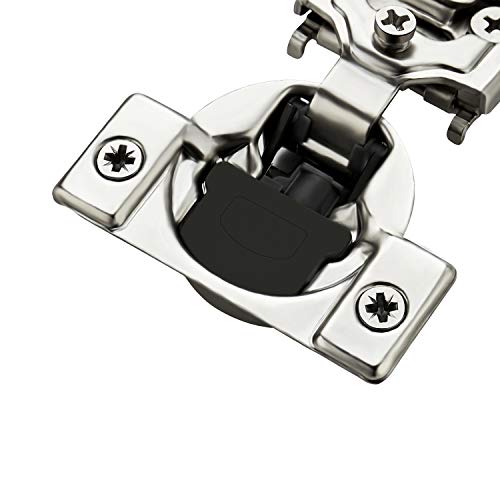 Ravinte 1/2 Inch Overlay Soft Close Hinge Kitchen Cabinet Hinges 60 Pack | 30 Pairs， Stainless Steel, Satin Nickel, Cabinet Hardware, Face Frame Fit, Adjustable For Kitchen, Cupboard, Furniture Doors - size: 1/2 inch Overlay