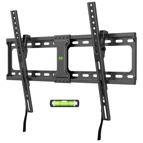 USX MOUNT Tilting TV Wall Mount for Most 37"-95" Flat Curved Screen Television, TV Bracket with Max VESA 600x400mm up to 132lbs, Low Profile Tilt Mount for 16", 24" Stud - size: 37-95 inch