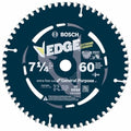 BOSCH DCB760 7-1/4 in. 60 Tooth Edge Circular Saw Blade for Extra-Fine Finish - size: 7-1/4" Diameter, style: 60 Teeth