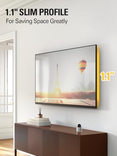 Mounting Dream Fixed TV Wall Mount Bracket for Most 17-42'' Flat Screen TV | Fixed TV Mount for VESA 50X50 to 200x200mm, 44 lbs, 8”/Single Stud, Flush Low Profile Wall Mount MD2351 - size: Fixed for 17"-42" TV & 8" Studs