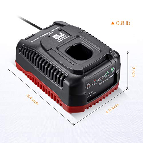 19.2V C3 Battery Charger Replacement for Craftsman 140152004 | for Craftsman DieHard XCP Li-ion Ni-CD Battery 1425301 1323903 130279005 11375 11376,for Craftsman Battery Charger
