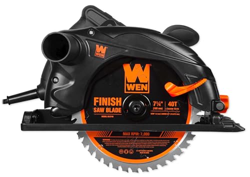 WEN 13-Amp 7.25-Inch Sidewinder Circular Saw with 2.6-Inch Cutting Depth (CT1300)