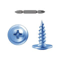 Wensilon（800 pcs）#4×3/8" Phillips Truss Head Wood Screws Galvanizing Quick Metal Self Tapping. - color: Silver, size: #4×3/8"