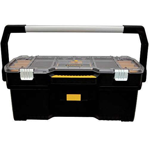 DEWALT Tote & Organizer Box With Dividers (DWST24075) Black