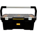 DEWALT Tote & Organizer Box With Dividers (DWST24075) Black