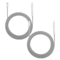 2 Pack 86 Inch Long Flexible Drain Brush, Sunroof Drain Cleaning Tool for Ice Maker, Refrigerator & AC Drain Line - size: 86 IN