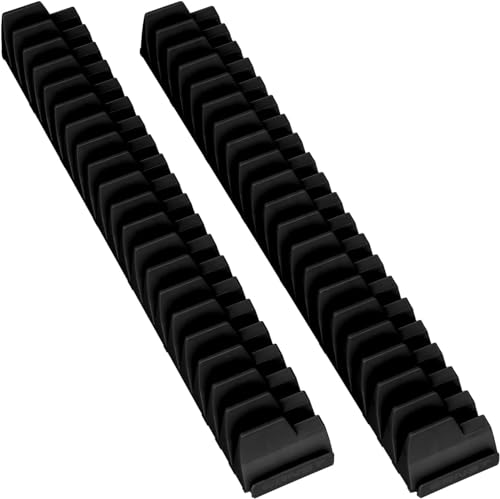 Ernst Manufacturing Wrench Pro - Modular Wrench Organizer for 40 Wrenches with Anti-Slip Cleats (Patented) - Made in the USA - color: Black