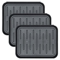 Square Boot Tray,Plastic Utility Shoe Mat Tray for Entryway Indoor Outdoor - size: Stripe