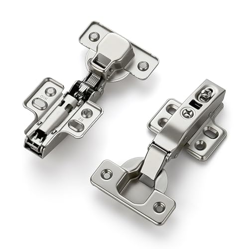 HOME EDIT 5 Pairs 10 Pack European Full Overlay Soft Close Cabinet Hinges - size: Full Overlay