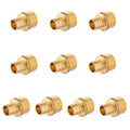 10-PACK EFIELD Pex Crimp Fitting,3/4" x 3/4"NPT Male Adapter(PEX1807021-10) - size: P10, style: 3/4 x 3/4