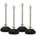 M8 Leveling Feet 880 Lb Capacity, 4.8 Inches Height - 2 Inches Base, 4Pcs - color: Black, size: D50xM8xH100mm