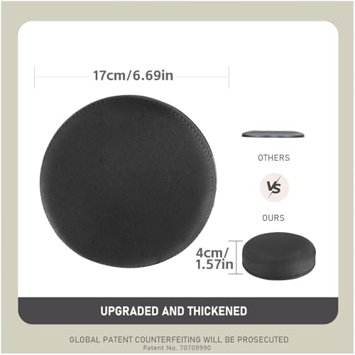 Yoga Knee Pad, 1.57 Inch Thick, Memory Foam and EPE Foam, Waterproof and Non-Slip, for Knees Elbows Wrist Hands Head Yoga Pilates Work Out Kneeling Pad, Exercise Mat 2 - color: Black