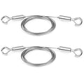 Adjustable Picture Hanging Wire Kit,Heavy Mirror and Frames Hanging Kit - color: Silver, size: 2M2PCS