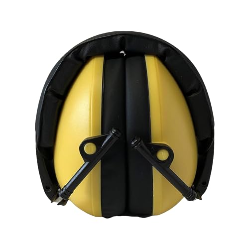 BANZ Kidz Earmuffs 2 Years & Older - Loud Noise Cancelling, Size Adjustable - color: Gold