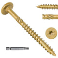 2-7/8 Inch Heavy-Duty Outdoor Deck Screws - size: #14 x 2-7/8"