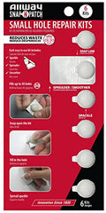 ALLWAY SNP6 Small Hole Filler Repair Kit Multipack, Includes 6 Pods