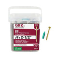 GRK Fasteners R4™ #9 x 2-1/2" Multi-Purpose Framing Screws, 575 PCS - size: #9x2-1/2" 575 count