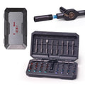 42 in 1 Magnetic Screwdriver Set, Magnetic Ratchet Screwdriver Set with Multi-Bit Ratcheting Handle & Bit Magnetizer, Compact Repair Tool Kit with Storage Case for Furniture, Computer, Bicycle and DIY - size: 42 in 1