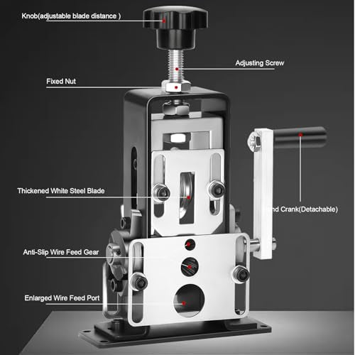 EXKRAEFT Manual Wire Stripping Machine Gauge Wire 0.06-1''