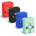 4 Pcs 3 in 1 Retractable Multi Fast Charging Cable Bulk with Phone Stand - color: Red+Blue+Green+Black
