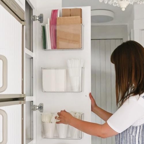 Furniware 20 Pack 10 Pairs 3/4 inch Overlay Soft Close Hinges for Face Frame Kitchen Cabinet Hinges Satin Nickel - 3 Way Adjustability Concealed Soft Close Hinges Damper Self Closing - size: 3/4 inch Overlay