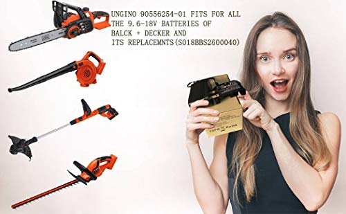 Replace of Black and Decker 18V Battery Charger 90556254-01 9.6V-18V NiCad & NiMh Battery HPB12 FS12B HPB14 FSB14 HPB18 HPB18-OPE FSB18 HPB96