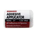Wooster Brush R245-3 Adhesive Applicator Roller Cover, 1/8-Inch Nap, 3-Inch - size: 3 Inch