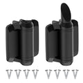 Self Closing Gate Hinges Adjustable Tension with Safety Cap, 2Pcs