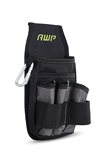 AWP Tool Pouch, Electrician Tool Pouch, Premium, Professional Multi-Pocket Organizer - size: 4 Pack, style: 7 Pocket Holster