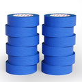 SWRT Blue Painters Tape 1 Inch x 55 Yards, 12 Rolls, Clean Removal