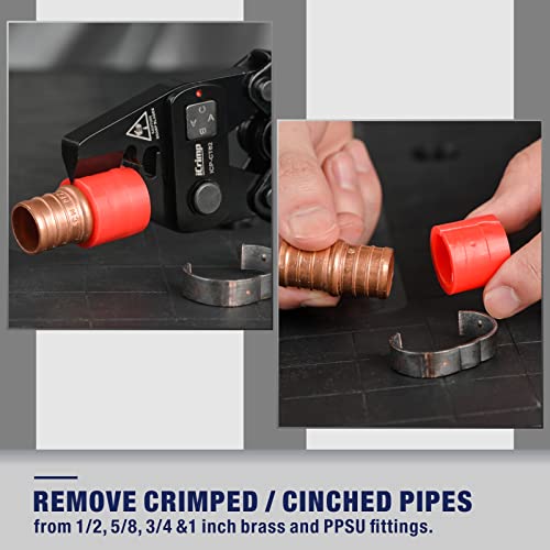 iCrimp PEX Removal Tool for F2098 Stainless Steel Clamps&F1807 Copper Rings