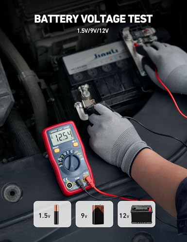AstroAI DM130B Multimeter, 4000 Counts, Auto-Ranging, Capacitance Testing