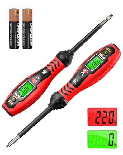 ANENG Non-Contact Voltage Tester, 2-in-1 Slotted/Crosshead Screwdriver Pen